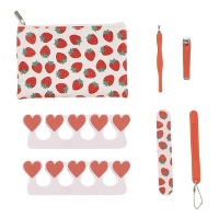 Ensemble de manucure Fraise - 8 pièces