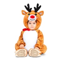 Costume de renne souriant pour bébés