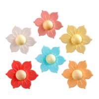 Gilio gaufrettes de fleurs 5 cm - Dekora - 100 pcs.