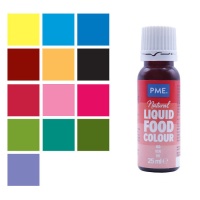 Colorant naturel liquide 25 ml - PME