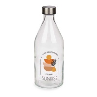 Bouteille Sunrise de 1000 ml avec bouchon en acier