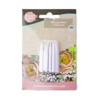 Brochettes de petites fleurs - Pastkolor - 12 pcs.