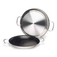 Poêle à paella 28 cm inox - Lacor