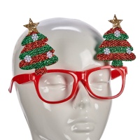 Verres de sapin de Noël