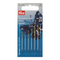 Aiguilles à broder émoussées no. 18 - 24 - Prym - 6 pcs.