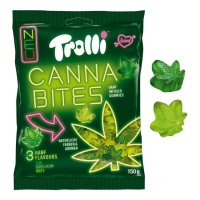 Bonbons à l'extrait de chanvre - Trolli Cannabites - 150 g