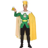 Costume de roi de la bière pour homme