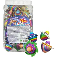 Toupie en bonbon fourré à la gelée de 10 gr - 50 unités