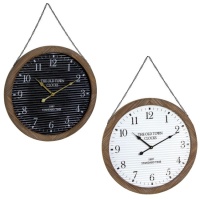 Horloge murale vieille ville 52,5 cm - DCasa