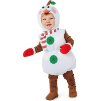 Déguisement de bonhomme de neige pour bébé
