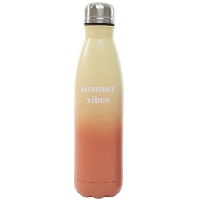 Bouteille de 500 ml en dégradé orange