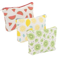Trousse de Toilette aux Motifs de Fruits 22 x 15 cm - 1 unité