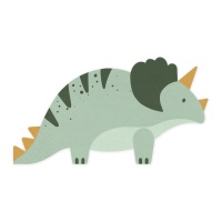 Serviettes Triceratops 18 x 10 cm - 12 unités