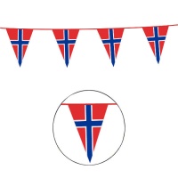 Drapeau norvégien en triangle 10 m