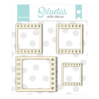 Film photo chipboard - Artis decor - 4 pcs.