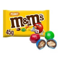 m&m cacahuètes enrobées de chocolat au lait - m&m Peanut - 1 pc.