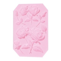 Moule à fleurs en silicone 12 x 9,1 cm - Artis decor