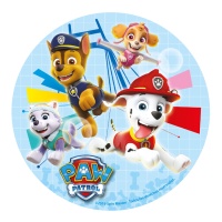 Papier à sucre Paw Patrol 16 cm - Dekora