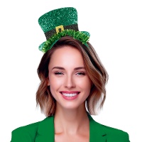 Serre-tête chapeau haut-de-forme pour la Saint-Patrick