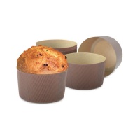 Moules à panettone jetables de 500 g - Decora - 25 unités