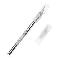 Scalpel de précision avec 5 lames de rechange