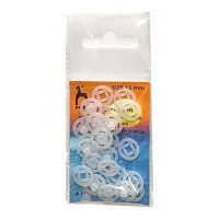 Boutons pression en nylon de 1,3 cm - Poney - 12 paires