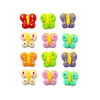 Figurines en sucre papillon - Décorer - 12 unités