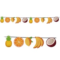 3.00 m guirlande de fruits tropicaux