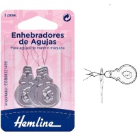 Enfileur d'aiguille à coudre - Hemline - 3 pcs.