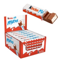 Barre de chocolat Kinder Maxi - 36 barres