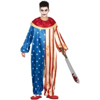 Costume de clown tueur américain