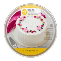 Moule rond en aluminium 30 x 7 cm - Wilton