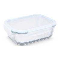 Bocaux rectangulaires en verre borosilicaté de 2260 ml