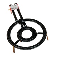 Poêle à paella 41 cm - Belseher - 2 brûleurs