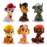 Paw Patrol, figurines de gâteau de 3,5 cm - Dekora - 50 pcs.