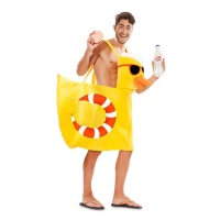 Costume de canard de douche pour adultes