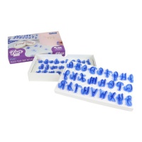 Calligraphy Lettering Stamp Set - PME - 52 pcs.