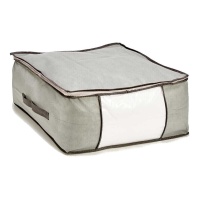 Sac de rangement pour vêtements 45 x 45 x 20 cm gris