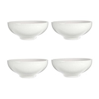 Bol rond en porcelaine de 18 cm - 4 pcs.