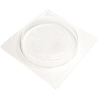 Moule en plastique pour nougat et chocolat de 12 cm rond