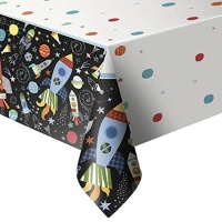 Nappe Outer Space Rockets 1,37 x 2,13 m