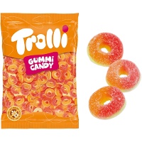 Anneaux de pêche - Peach Rings - 1 kg