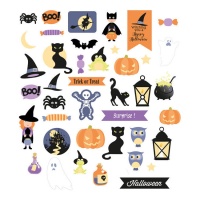 Formes en papier d'Halloween 2