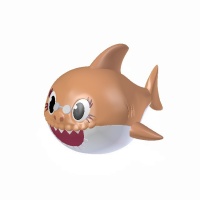 Grandma Shark 6,5 cm cake topper - 1 pc.