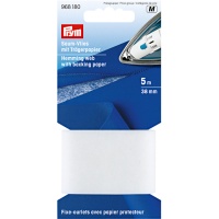 Bande d'ourlet avec papier support de 3,8 cm - Prym - 5 m