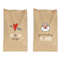 Enveloppe cadeau 40 x 25 de Amor craft - 4 pcs.