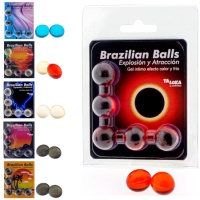 Boules brésiliennes de gel excitant à effet - Taloka - 5 boules