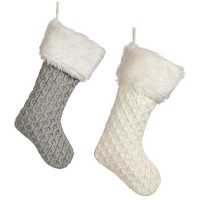 Chaussette classique du Père Noël 46 cm