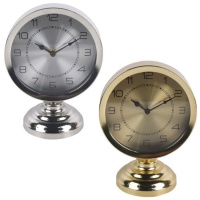 Horloge de table or ou argent - DCasa - 1 pc.