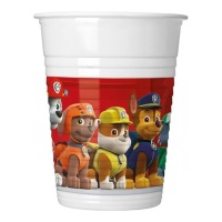 Gobelets en plastique Canine Patrol 200 ml - 8 unités
